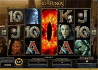 lord of the rings slot game